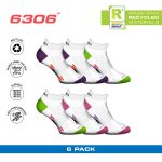 GSA HYDRO[+] Women’s Ultralight High Performance Low Cut Recycled Socks / 6Pack