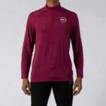 GSA Men's Long Sleeve Performance Half Zip Top