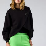 GSA Women's Supercotton Crossed Hoodie Fleece