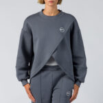 GSA Women's Supercotton Crossed Hoodie Fleece