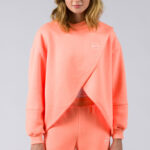 GSA Women's Supercotton Crossed Hoodie Fleece