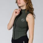 GSA Women's Sleeveless Performance Top with Zipper