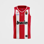 GSA OLYMPIACOS B.C. Official  Euroleague Home Jersey 2025/26