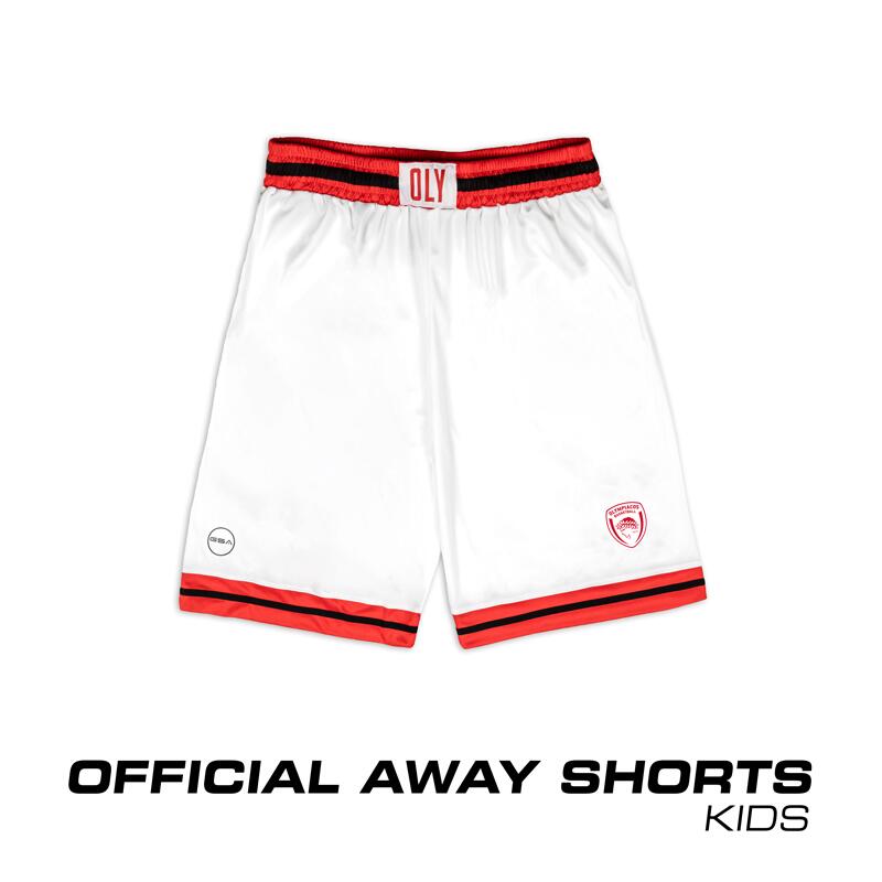 Olympiacos-Official-Away-KIDS-Shorts-FRONT