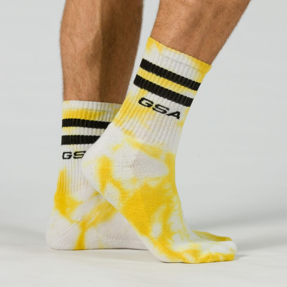 GSA SUPERLOGO TIE DYE Crew Socks Κίτρινο 212089