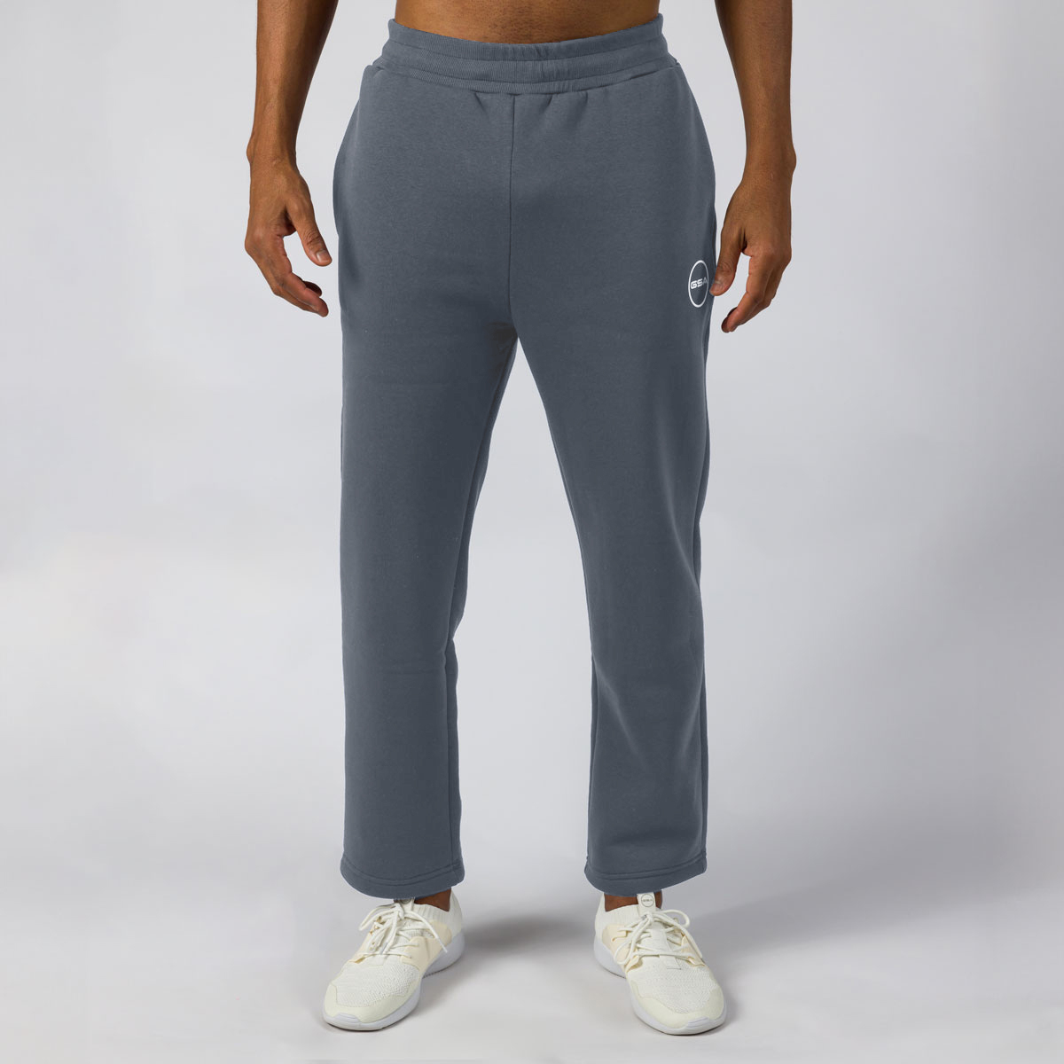 171361-CHARCOAL-2 GSA Supercotton Men's Fleece Sweatpants Bootcut - Image 1