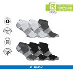 GSA HYDRO[+] Men’s Extra Cushioned High Performance Low Cut Recycled Socks / 6Pack
