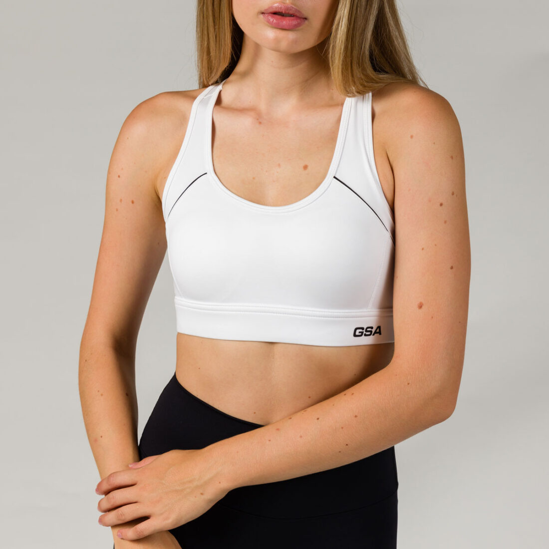 GSA Glow Performance Bra: Reggiseno Sportivo Donna Con Imbottitura Rimovibile, Medio Supporto, Traspirante E Anti-umidità